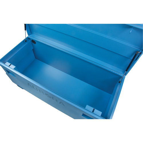 Jobsite Tool Box, 60" x 24" x 27-1/2", Steel, Blue Cam Industrial