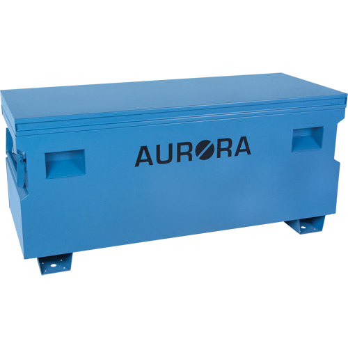 Jobsite Tool Box, 60" x 24" x 27-1/2", Steel, Blue Cam Industrial