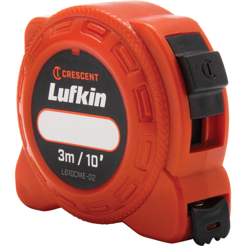 L600 Series Power Tape Measure, 1/2"/13 mm x 10'/3 m, Imperial & Metric Graduations Cam Industrial