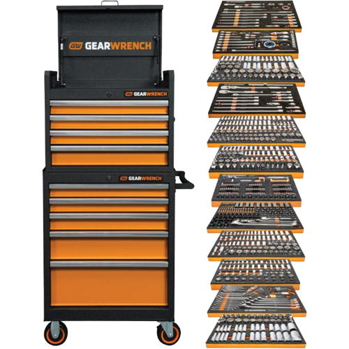 Mechanic's Tool Set & Storage, 791 Pieces Cam Industrial