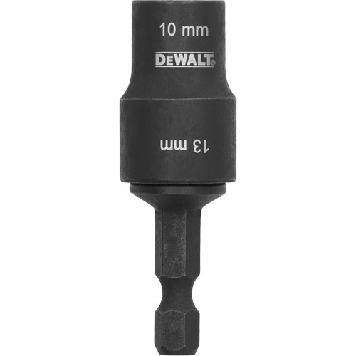 FLEXTORQ&reg; Double-Ended Detachable Nut Driver, 13 mm Drive, 4-4/5" L, Magnetic Cam Industrial