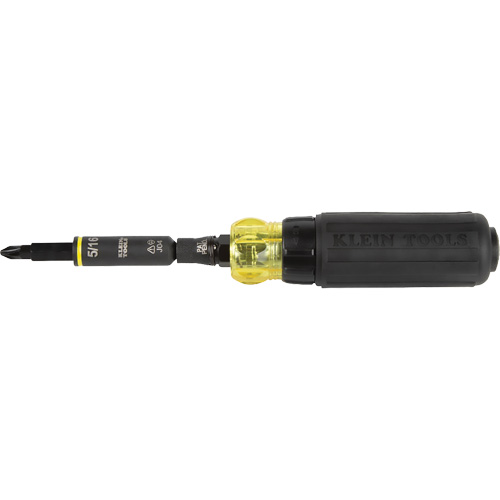 11-in-1 Ratcheting Impact Rated Screwdriver & Nut Driver Cam Industrial