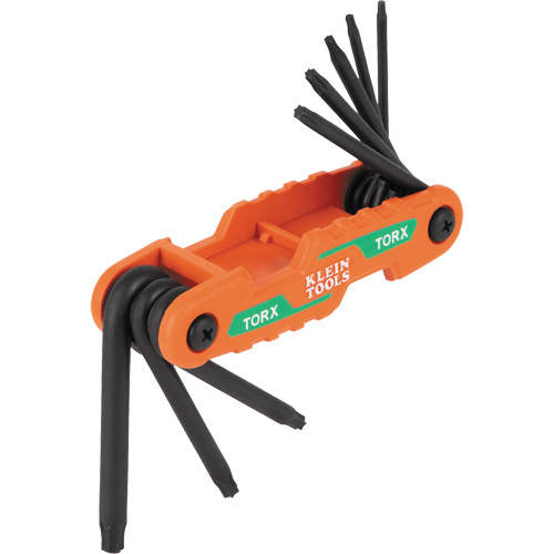 Jeu de cl&eacute;s hexagonales pliant et compact, 8 mcx, Torx Cam Industrial