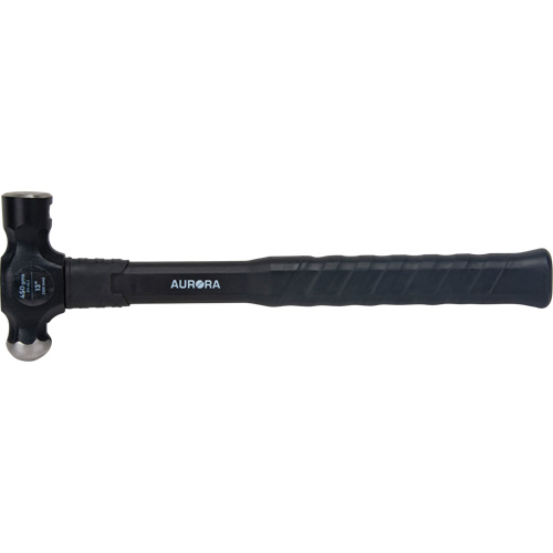Marteau &agrave; panne ronde, Poids de la t&ecirc;te 16 oz, Face Ordinaire, Prise Fibre de verre Cam Industrial