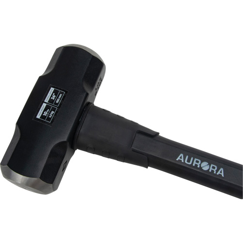 Sledge Hammer, 10 lbs., 36", Fibreglass Handle Cam Industrial