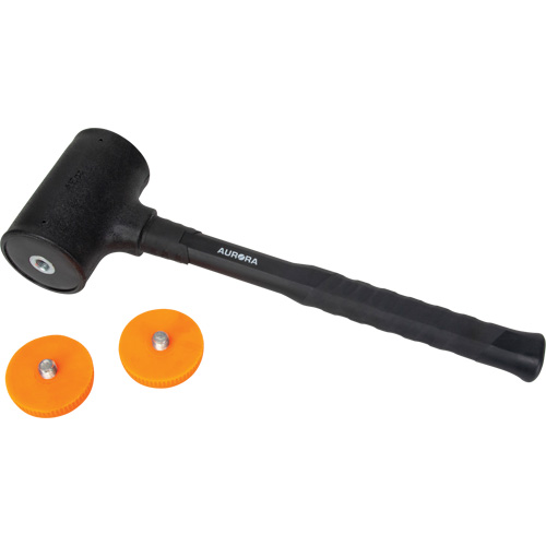 Marteau sans rebond, Poids de la t&ecirc;te 45 oz, Face Polyur&eacute;thane, Prise Fibre de verre, 13" lo Cam Industrial