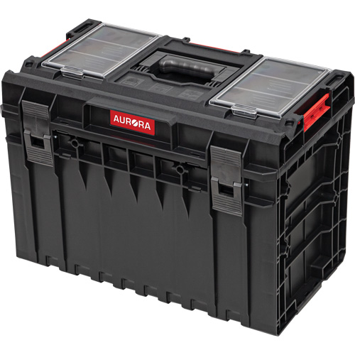 Arx Large Toolbox, 23" x 15-1/5" x 16-1/2", Black Cam Industrial