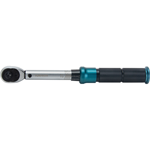 72-Tooth Torque Wrench, Click, 1/4" Square Drive, 20 - 200 in-lbs. Cam Industrial