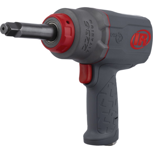 Heavy-Duty Impact Wrench with Extended Anvil, 1/2" Drive, 1/4" NPT Air Inlet, 7500 No Load RPM Cam Industrial