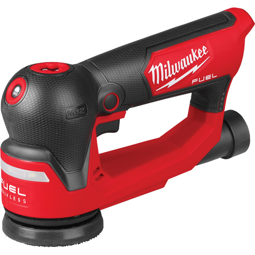 Fuel Random Orbital Detail Sander, 3" Sand Paper, 12 V Cam Industrial