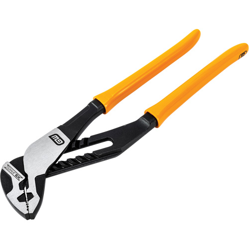 PITBULL K9 Straight Jaw Dipped Handle Tongue & Groove Pliers, 8" Cam Industrial