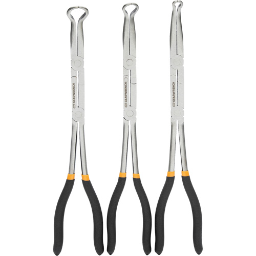 Double-X Hose Grip Plier Set, 3 Pieces Cam Industrial