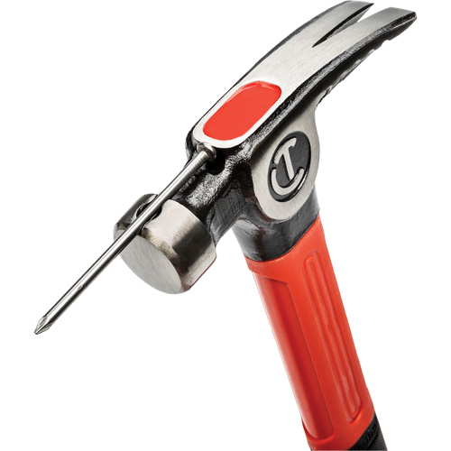 General Purpose Hammer, 16 oz., Fibreglass/Cushion Handle, 14" L Cam Industrial