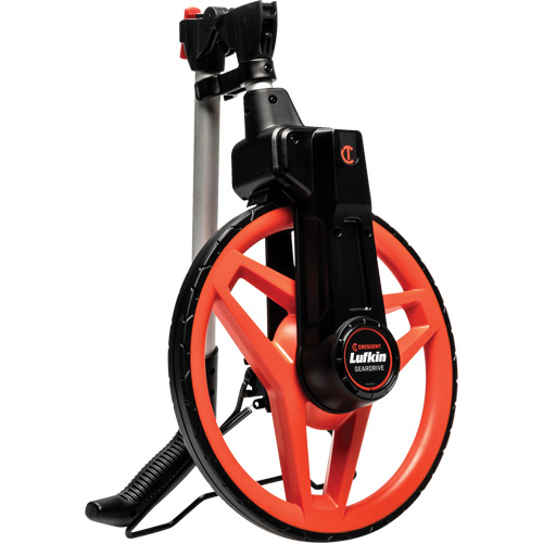 Roue d'arpentage SAE professionnelle Centerline, 12"/30.48 cm, Gamme de 10 000', Pieds Cam Industrial