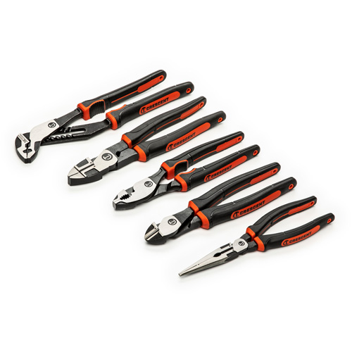 Z2 Mixed Dual Material Plier Set, 5 Pieces Cam Industrial