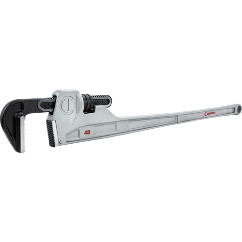 Cl&eacute; &agrave; tuyaux, Cap des m&acirc;choires 6", Longueur 48", Fini Rev&ecirc;tement en poudre, Prise Non-ergonomique Cam Industrial