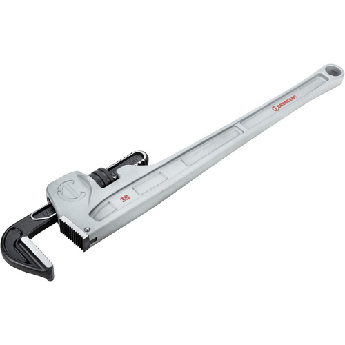 Cl&eacute; &agrave; tuyaux, Cap des m&acirc;choires 5", Longueur 36", Fini Rev&ecirc;tement en poudre, Prise Non-ergonomique Cam Industrial