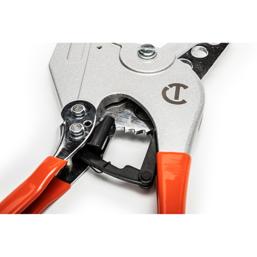 Ratcheting PVC Pipe Cutter with Dipped Grips, 1/4"- 2-3/8" Capacity Cam Industrial