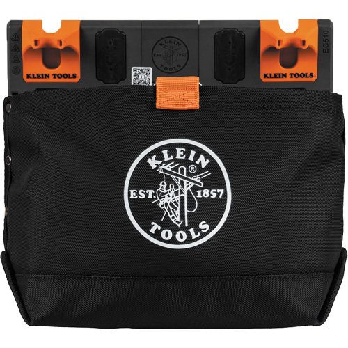 Module de poche pour quincaillerie avec crochet en S Bucket Work Centre, Nylon, 1 pochettes, Noir/Orange Cam Industrial