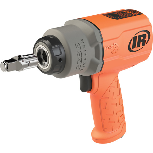 Orange Air Impact Wrench, 1/2" Drive, 1/4" NPT Air Inlet, 7500 No Load RPM Cam Industrial