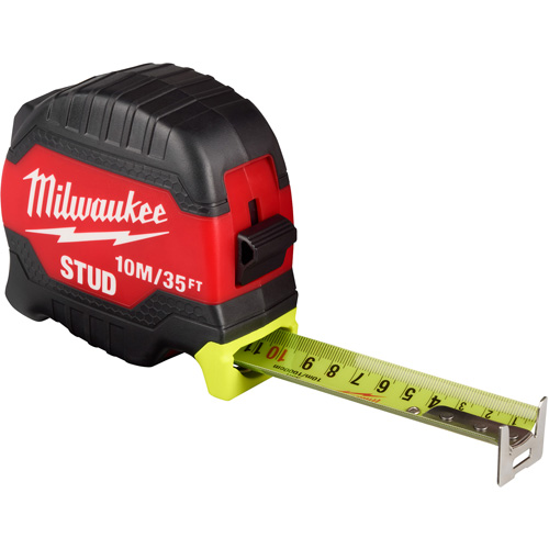 Keychain Tape Measure, 1-5/16" x 35' Cam Industrial