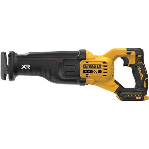 Scie alternative sans fil et sans balai XR (outil seulement), 20 V, Lithium-ion Bloc-pile, 0-3000 coups/min Cam Industrial