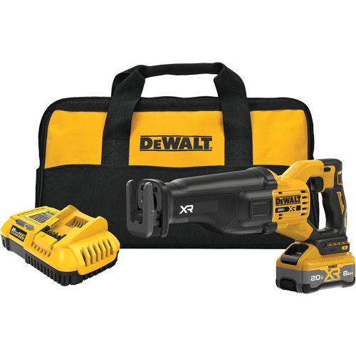 Scie alternative sans balai et sans fil MAX* XR avec XR POWERPACK, 20 V, Lithium-ion Bloc-pile, 3000 coups/min Cam Industrial