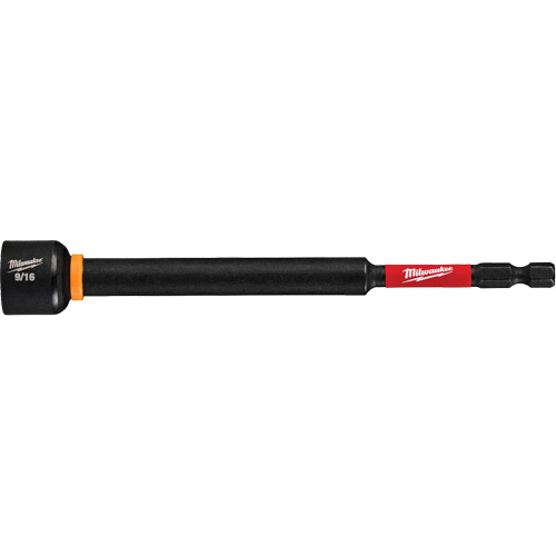 SHOCKWAVE Impact Duty Magnetic Nut Driver, 9/16" Drive, 6" L, Magnetic Cam Industrial