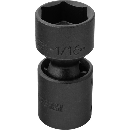 Douille universelle, Chocs, 1-1/16", Prise 1/2", 6 pans Cam Industrial