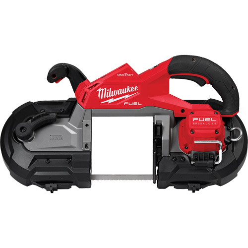 M18 FUEL Deep Cut Dual Trigger Band Saw with ONE-KEY, 18 V, 5" Capacity Cam Industrial