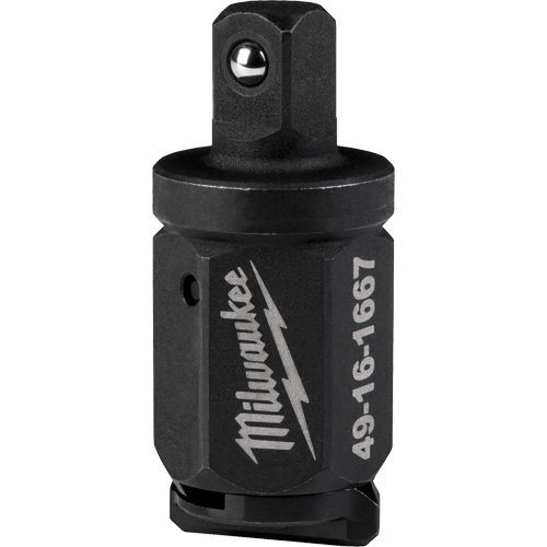 Adaptateur d'enclume pour cl&eacute; &agrave; rochet polygonale INSIDER, Prise 1/4", Douille 1/4", 0,55" lo, Sph&eacute;rique Cam Industrial