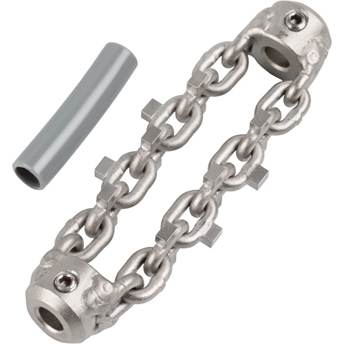 Chaîne de nettoyage de tuyaux de 2" pour c&acirc;ble de serpent &agrave; chaîne de 1/4" Cam Industrial