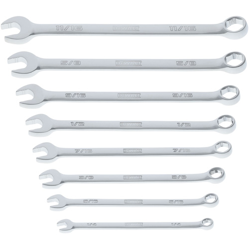 TOUGHSERIES Wrench Set, Combination, 8 Pieces, Imperial Cam Industrial
