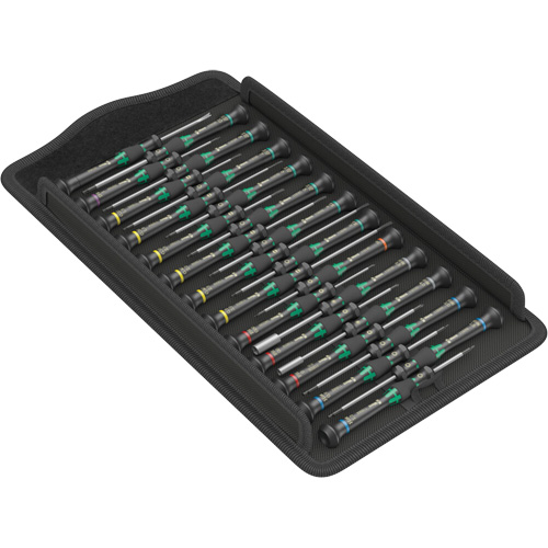 Jeu Kraftform Micro Big Pack 1 de tournevis pour &eacute;lectroniques, 25 m Cam Industrial