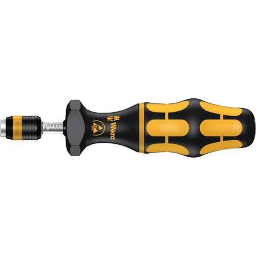 Series 7400 ESD Kraftform Adjustable Torque Screwdriver, 2.5 -29 Ft.-lbs. Torque Range, 6" Length Cam Industrial