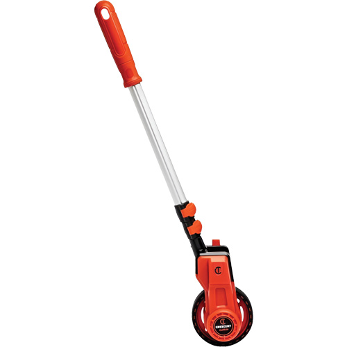 SAE Centerline Measuring Wheel, 4"/10.16 cm, 3047.97 m Range, Inches/Feet Cam Industrial