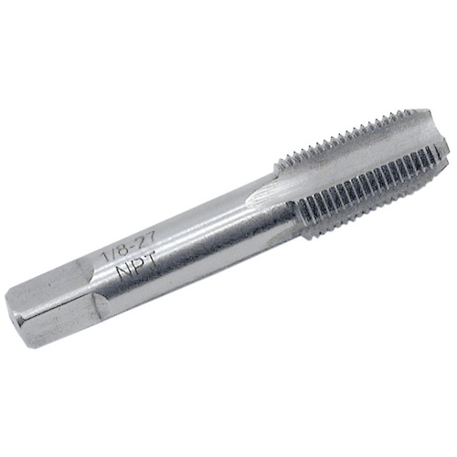 Taraud d'alliage pour tuyau, 3/8"-18, Conique, Carbure Cam Industrial