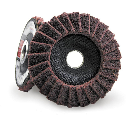 POWERBLEND SCD Surface Conditioning Flap Disc, 4-1/2" x 7/8", Type 29, Medium Grit Cam Industrial