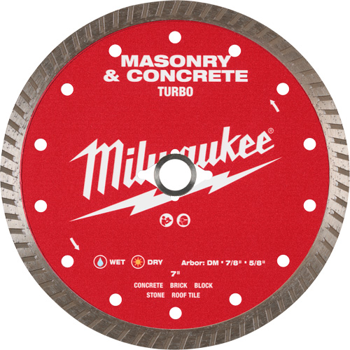 Turbo Masonry & Concrete Diamond Blade Cam Industrial