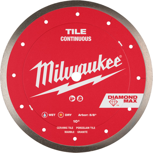DIAMOND MAX Continuous Tile Diamond Blade Cam Industrial