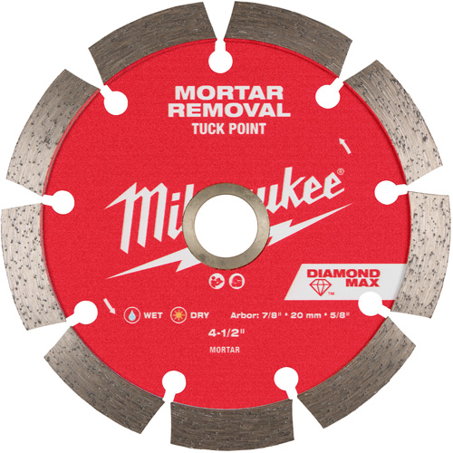 DIAMOND MAX Tuck Point Diamond Blade Cam Industrial