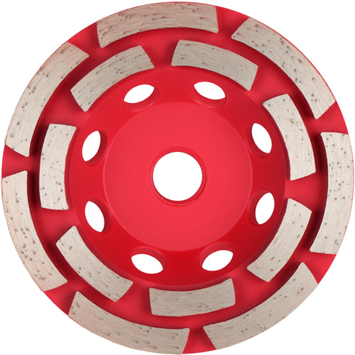 Meule boisseau diamant&eacute;e &agrave; rang&eacute;e double DIAMOND MAX Cam Industrial