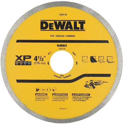XP Tile Diamond Blade for Angle Grinders Cam Industrial