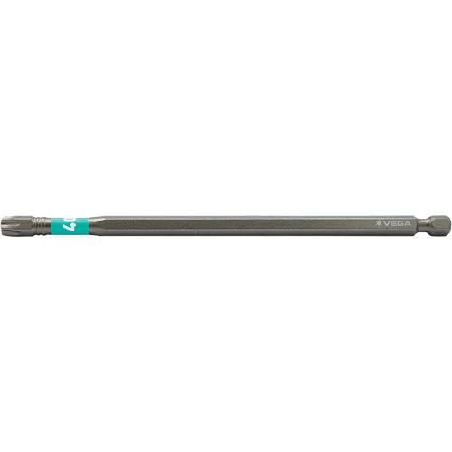 Impactech&reg; Power Bit, Torx, T-40 Tip, 1/4" Drive Size, 6" Length Cam Industrial