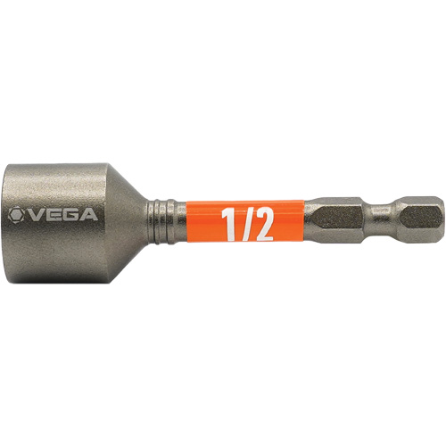 Tourne-&eacute;crou Impactech, Embout 1/2", Prise 1/4", 2-9/16" lo, Magn&eacute;tique Cam Industrial