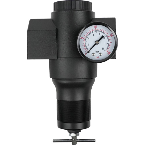 R&eacute;gulateur en aluminium, 1-1/2" NPT, PSI max. de 300 psi, Canalisation Cam Industrial