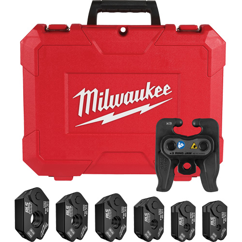 Ensemble d'anneaux de presse pivotant 1/4" - 7/8" RLS pour l'outil &agrave; presse M12 FORCE LOGIC Cam Industrial