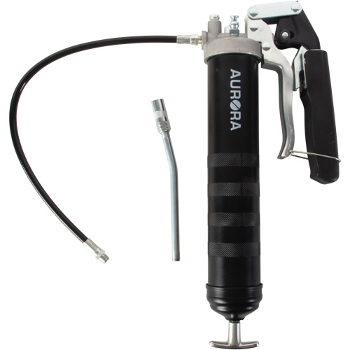 Dual Grease Gun Pistol with Lever Handle Cam Industrial