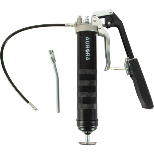 Dual Grease Gun Pistol with Lever Handle Cam Industrial