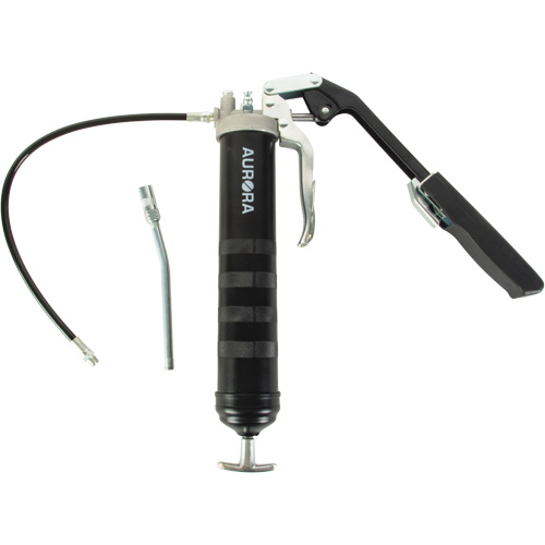 Dual Grease Gun Pistol with Lever Handle Cam Industrial